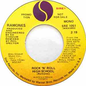 Ramones - Rock 'N' Roll High School flac album