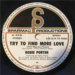 Robie Porter - Try To Find More Love (There Must Be A Reason) flac album