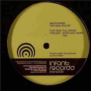 Simon Baker - The Head Row EP flac album