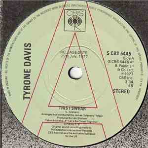 Tyrone Davis - This I Swear flac album