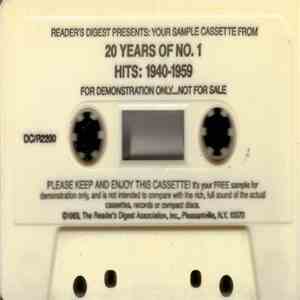 Various - 20 Years Of No. 1 Hits: 1940-1959 flac album