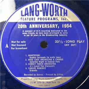 Various - 20th Anniversary, 1954 flac album