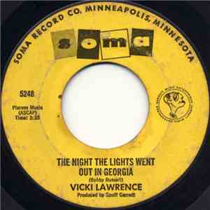 Vicki Lawrence - The Night The Lights Went Out In Georgia / He Did With Me flac album