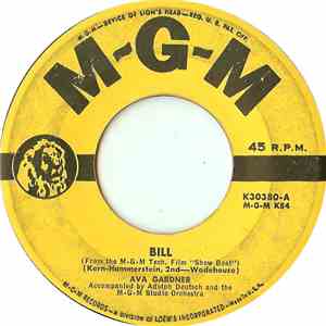 Ava Gardner - Bill / Can't Help Lovin' Dat Man flac album