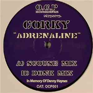 Corky  - Adrenaline flac album
