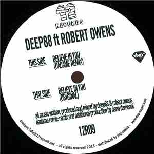 Deep88 Ft Robert Owens - Believe In You flac album