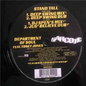Department Of Soul Feat. Toney Jones - Stand Tall flac album