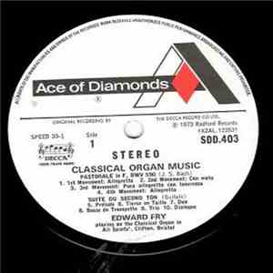 Edward Fry - Classical Organ Music flac album