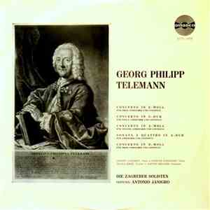 Georg Philipp Telemann, Die Zagreber Solisten, Antonio Janigro - Concertos flac album