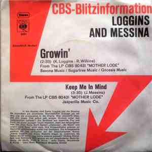 Loggins And Messina - Growin' flac album