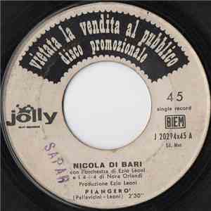 Nicola Di Bari - Piangerò flac album