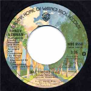 Randy Newman - Baltimore flac album