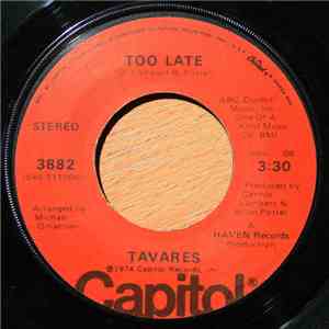 Tavares - Too Late / Leave It Up To The Lady flac album