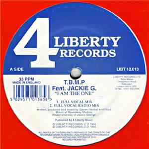 T.B.M.P Feat. Jackie G. - I Am The One flac album