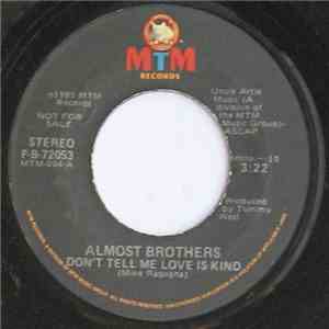 The Almost Brothers  - Don't Tell Me Love Is Kind flac album