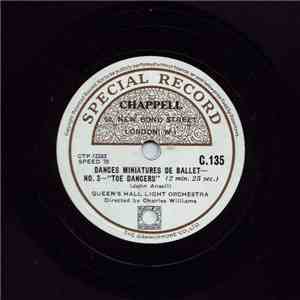 The Queen's Hall Light Orchestra Directed By Charles Williams  - Dances Miniatures De Ballet flac album