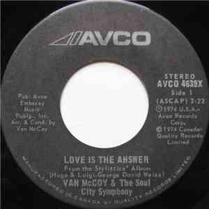 Van McCoy & The Soul City Symphony - Love Is The Answer / Killing Me Softly flac album