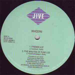 Whodini - Friends / Five Minutes Of Funk flac album