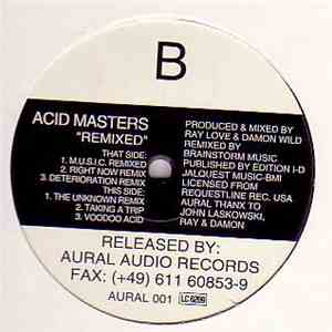 Acid Masters - Remixed flac album