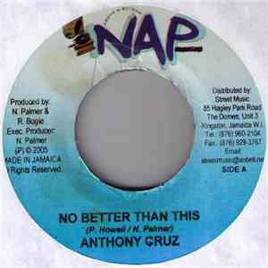 Anthony Cruz - No Better Than This flac album