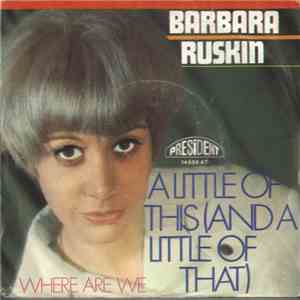 Barbara Ruskin - A Little Of This (And A Little Of That) flac album