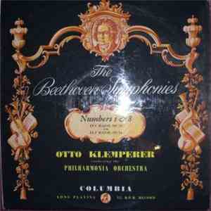 Beethoven, Otto Klemperer, Philharmonia Orchestra - The Beethoven Symphonies Numbers 1 & 8 In C Major, Op. 21 And In F Major, Op. 93 flac album