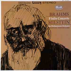 Brahms - Milstein, The Philharmonia Orchestra, Anatole Fistoulari - Violin Concerto flac album