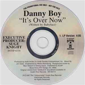 Danny Boy - It’s Over Now flac album