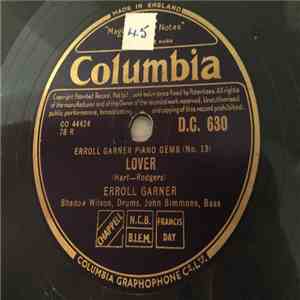 Erroll Garner - Lover - Fine And Dandy flac album