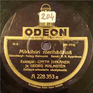 Greta Pitkänen, Georg Malmstén - Mikkihiiri Merihädässä / Hyljätty Nukke flac album