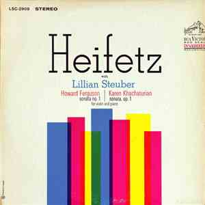Howard Ferguson , Karen Khachaturian, Jascha Heifetz - Sonata No.1, Sonata, Op.1 flac album