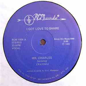 Mr. Charles Featuring Chandra  - I Got Love To Share flac album