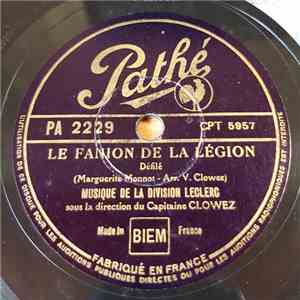 Musique de la Division Leclerc - Le Fanion De La Légion / Le Serment De Koufra flac album