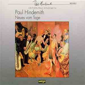 Paul Hindemith - Neues Vom Tage flac album