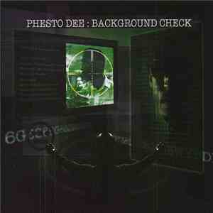 Phesto Dee - Background Check flac album