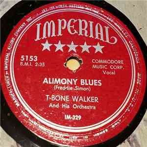 T-Bone Walker - Alimony Blues / Life Is Too Short flac album