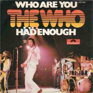 The Who - Who Are You / Had Enough flac album