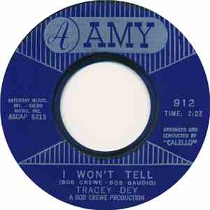 Tracey Dey - I Won't Tell flac album