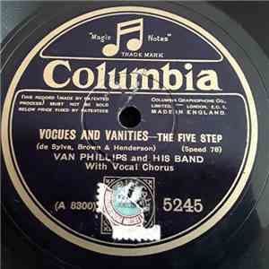 Van Phillips And His Band - Vogues And Vanities / I Kiss Your Hand, Madame flac album
