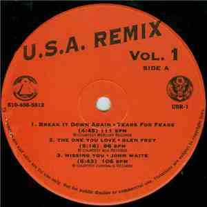 Various - U.S.A. Remix Vol. 1 flac album