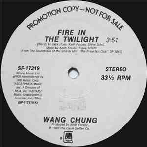 Wang Chung / Joyce Kennedy - Fire In The Twilight / Didn't I Tell You flac album