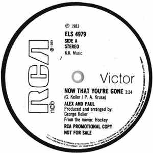 Alex  And Paul - Now That You're Gone flac album