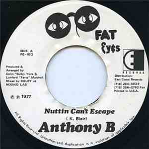 Anthony B - Nuttin Can't Escape flac album