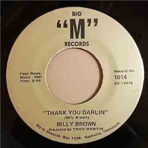 Billy Brown  - Thank You Darlin' / A Country Boy flac album