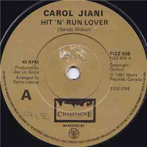 Carol Jiani - Hit 'N' Run Lover flac album