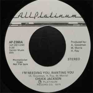 Chuck Jackson - I'm Needing You, Wanting You flac album