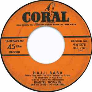 Dimitri Tiomkin And His Orchestra - Hajji Baba / Duel In The Sun flac album