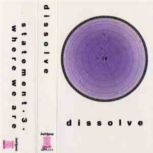 Dissolve  - Dissolve flac album