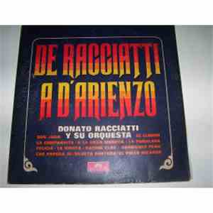 Donato Racciatti - de Racciatti A D'arienzo flac album
