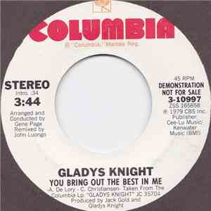 Gladys Knight - You Bring Out The Best In Me flac album